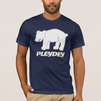 T-shirt Ours blanc de Pleydey