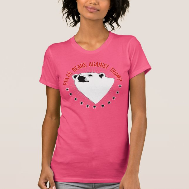 T-shirt Ours blancs contre l'atout - - la Pro-Science - (Devant)