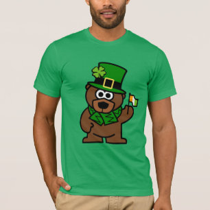 T-shirt Ours Brown de la chemise   de Jour de la Saint