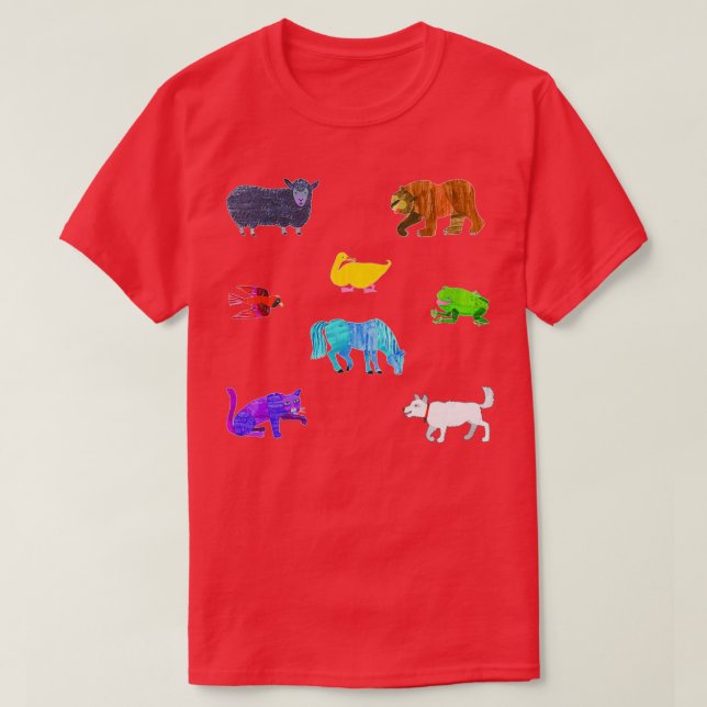 T-shirt ours brun (Design devant)