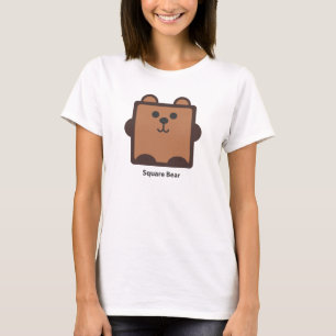 T-shirt Ours carré