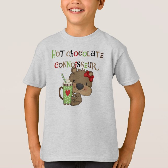 T-shirt Ours chaud de fille de ChocolateConoisseur (Devant)