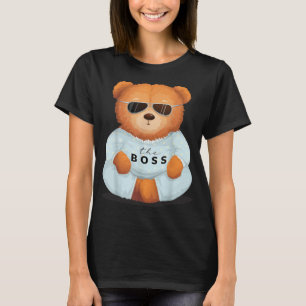 T-shirt Ours cool Teddy avec lunettes de soleil Teddy Love