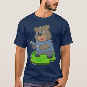 T-shirt Ours Cricket Batte de cricket
