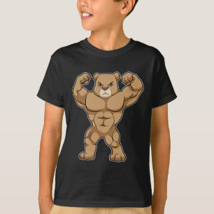 T-shirt Ours culturiste musculation Sports