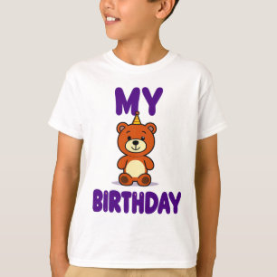 T-shirt Ours d'anniversaire