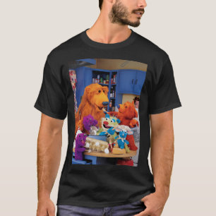 T-shirt Ours Dans La Grande Maison Bleue