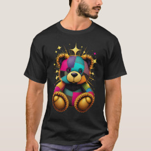 T-shirt Ours de caricature pour hommes Imprimer - Col de c