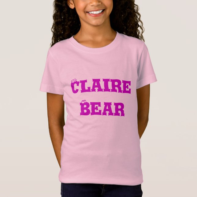 T-Shirt Ours de Claire (Devant)