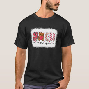 T-shirt Ours de coeur mignon NICU Infirmière NICU Infirmiè