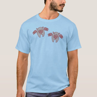T-shirt Ours de cupidon - rose