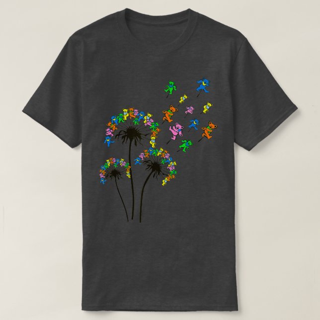 T-shirt Ours de Dandelion Ours de l'oreille Ours de danse (Design devant)