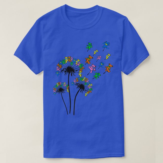 T-shirt Ours de Dandelion Ours de l'oreille Ours de danse (Design devant)