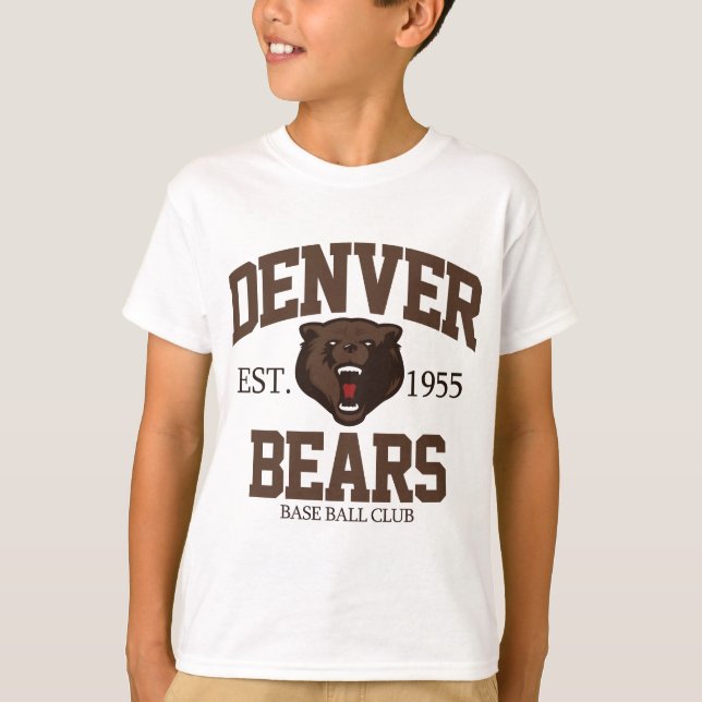 T-shirt Ours de Denver (Devant)