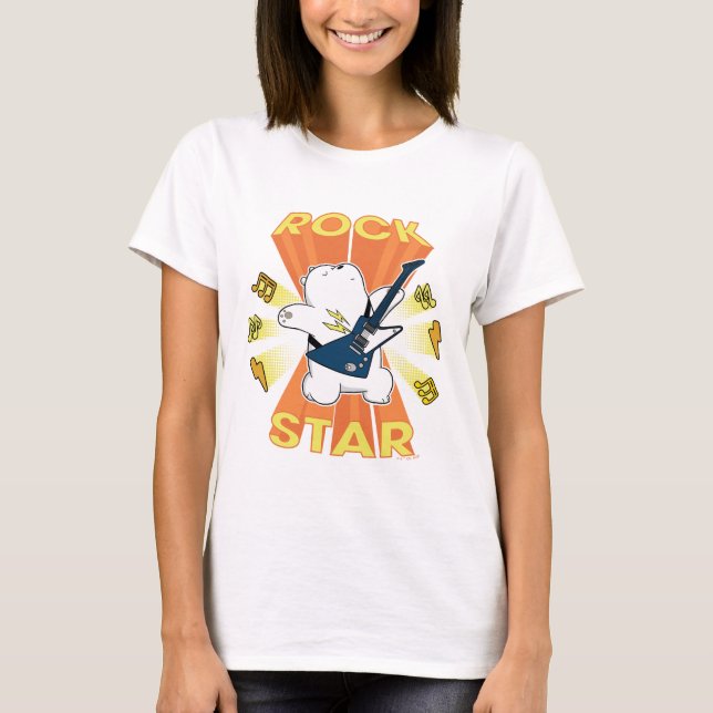 T-shirt Ours de glace - Rock Star (Devant)