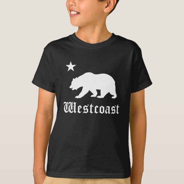 T-shirt Ours de la côte ouest (Devant)