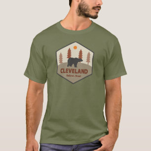 T-shirt Ours de la forêt nationale de Cleveland