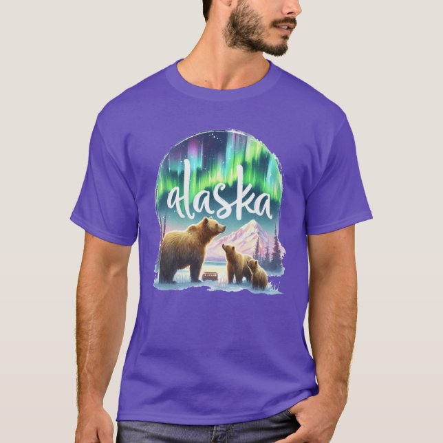 T-shirt Ours de l'Alaska (Devant)