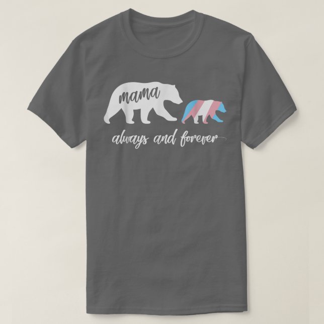 T-shirt Ours de maman transgenre (Design devant)