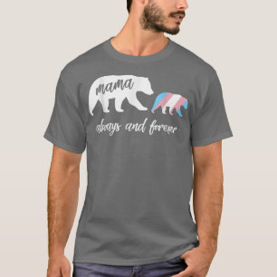 T-shirt Ours de maman transgenre