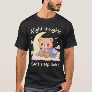 T-shirt Ours de Minuit 🌙 – Vibes de Chouette Nocturne Rêv