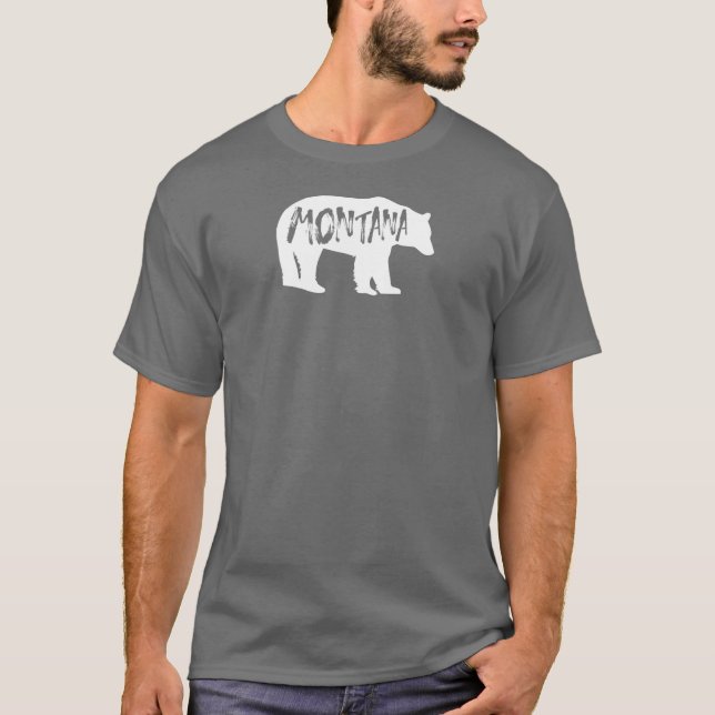 T-shirt Ours de Montana (Devant)