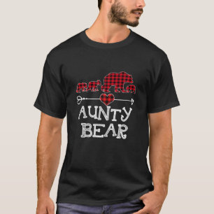 T-shirt Ours de Noël Joyeux fêtes Pyjama Buffle rouge
