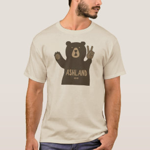 T-shirt Ours de paix de l'Oregon d'Ashland