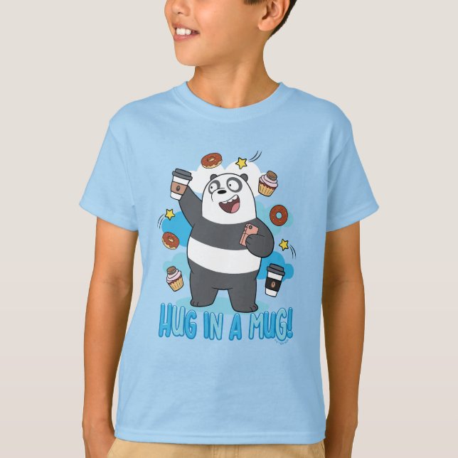 T-shirt Ours de Panda - Enferré dans une Mug ! (Devant)