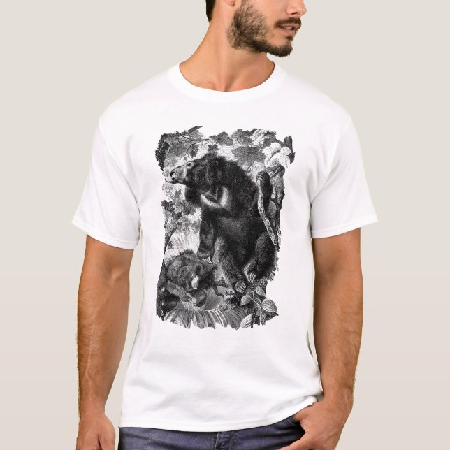 T-shirt ours de paresse (Devant)