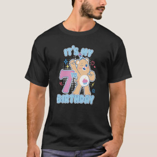 T-shirt Ours de soins Ours d'anniversaire C'est mon 7e ann