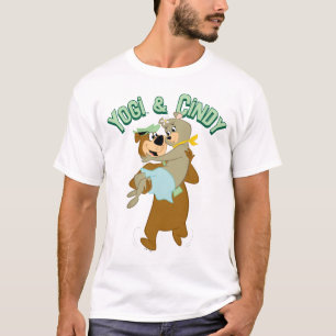 T-shirt Ours de Yogi portant un ours de Cindy