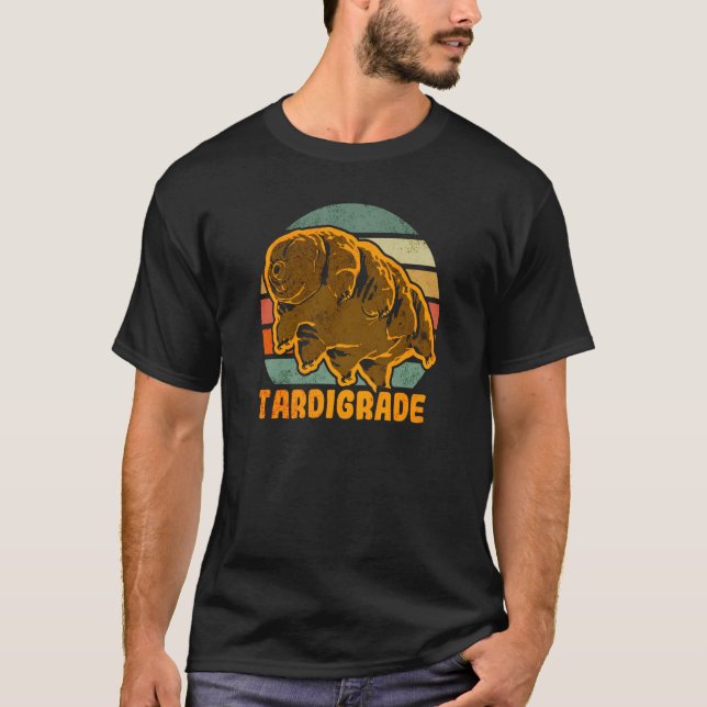 T-shirt Ours d'eau Tardigrade Moss Piglet Micro Animal 6 (Devant)