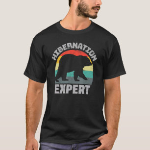 T-shirt Ours d'hibernation Expert Ours d'hiver