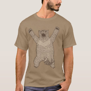T-shirt Ours d'hurlement
