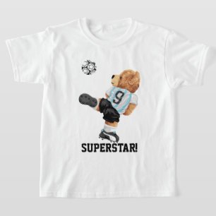 T-shirt Ours du joueur de football