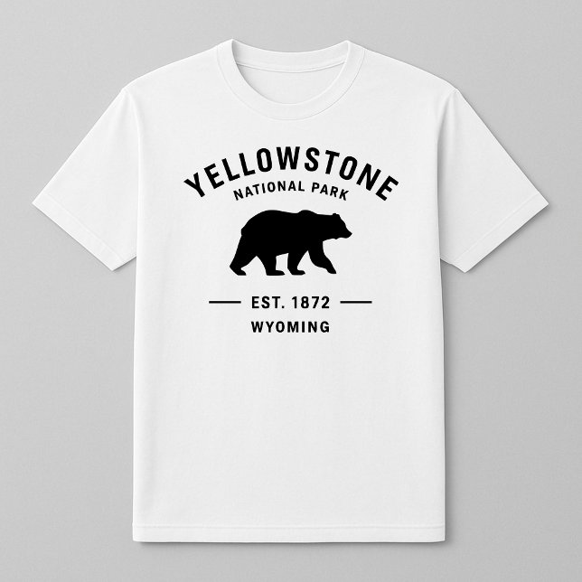 T-shirt Ours du parc national Yellowstone (Créateur téléchargé)
