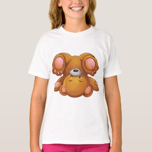 T-shirt Ours en peluche à l'envers