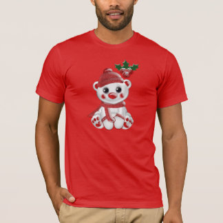 T-shirt Ours en peluche de Noël