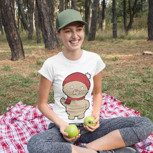 T-Shirt Ours en peluche d'hiver