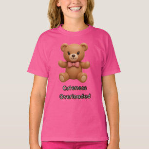 T-shirt Ours en peluche surchargé de cutesse