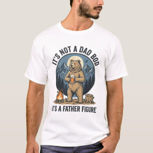 T-shirt Ours figure paternelle drôle design vectoriel de c