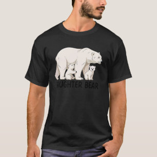 T-shirt Ours fille avec deux oursons frères et soeurs Ours