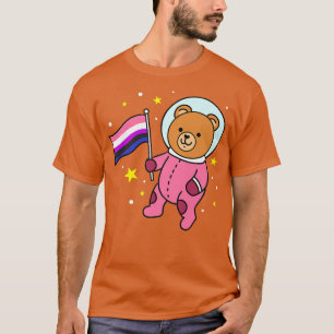 T-shirt Ours Genderfluide Dans L'Espace Genderfluide Premi