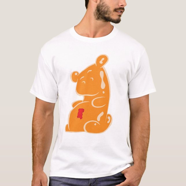 T-shirt Ours gommeux enceinte (Devant)