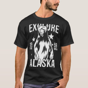 T-shirt Ours grizzli de l'Alaska