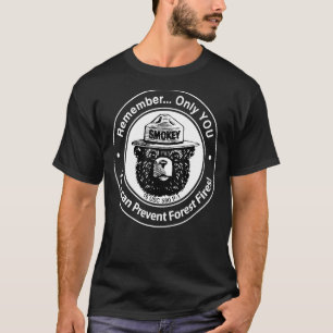 T-shirt Ours Grizzly N'oubliez que vous pouvez prévenir la