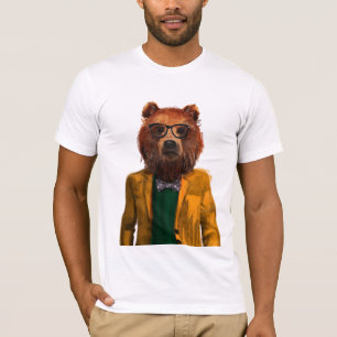 T-shirt Ours habillé par meilleur