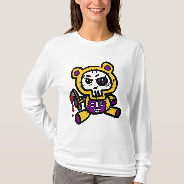 T-shirt ours mauvais (Devant)