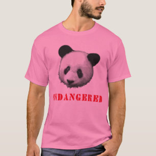 T-shirt Ours mis en danger grand par panda